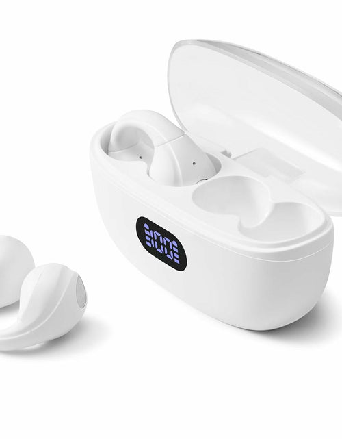 Load image into Gallery viewer, KESAIYI Bluetooth 5.3 Wireless Bone Conduction Sport Earbuds Black
