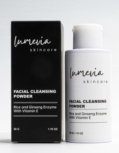 Load image into Gallery viewer, Lumevia Skincare Rice &amp; Ginseng Enzyme Powder Facial Cleanser Vitamin E 50g
