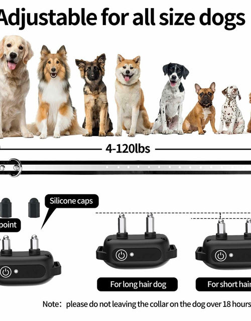 Load image into Gallery viewer, Generic Dog Shock Collar 3280FT Remote IPX8 Waterproof Beep Vibration Shock
