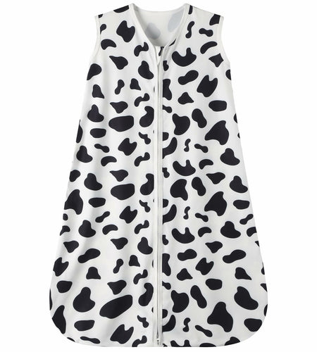 GUNTAIL Baby Sleep Sack 2-Way Zipper Rayon Cotton Cow Print Size X-Large