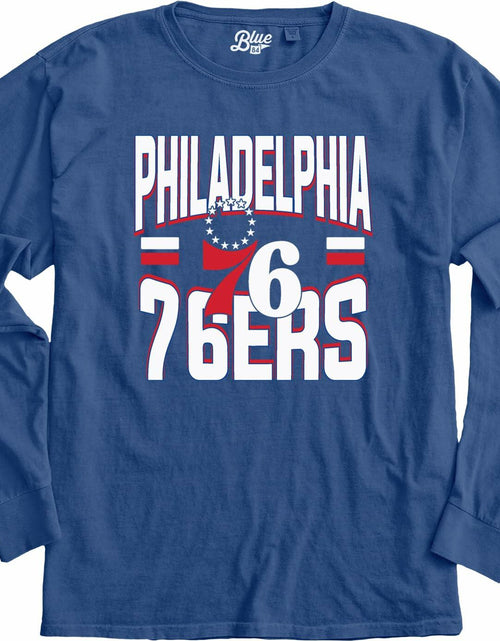 Load image into Gallery viewer, Philadelphia 76ers NBA Officially Licensed Long Sleeve T-Shirt Team Color Size S
