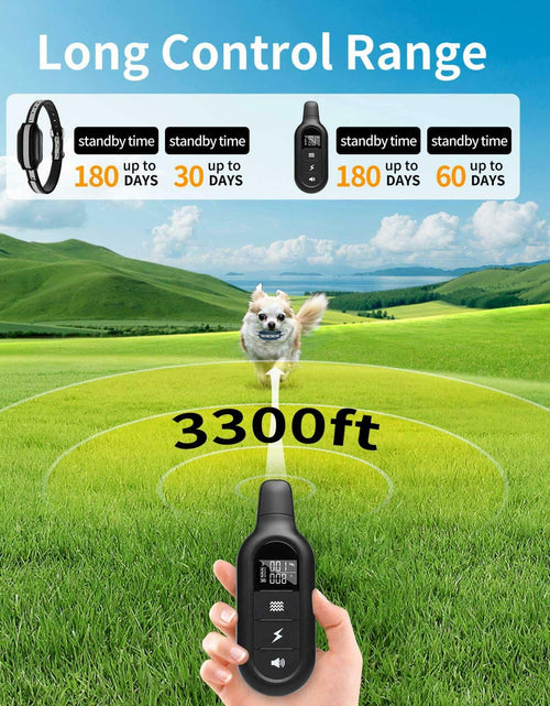 Load image into Gallery viewer, Generic Dog Shock Collar 3280FT Remote IPX8 Waterproof Beep Vibration Shock

