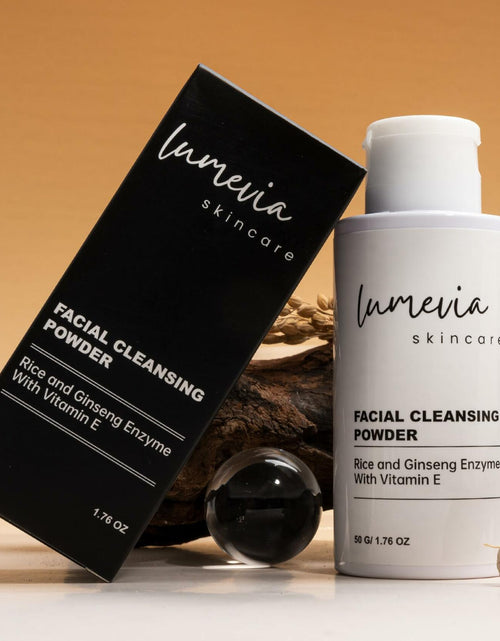 Load image into Gallery viewer, Lumevia Skincare Rice &amp; Ginseng Enzyme Powder Facial Cleanser Vitamin E 50g
