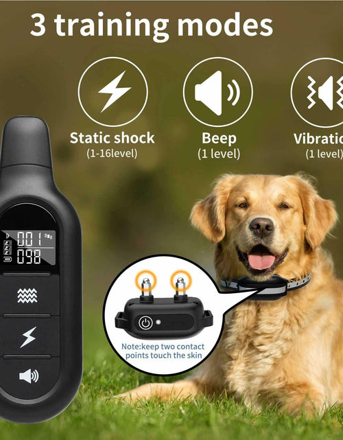 Load image into Gallery viewer, Generic Dog Shock Collar 3280FT Remote IPX8 Waterproof Beep Vibration Shock
