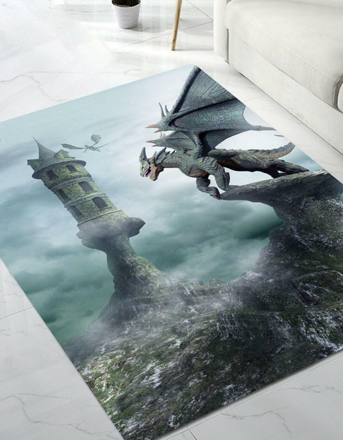 Load image into Gallery viewer, Large Area Rug Carpet Washable 5'x6' Indoor Polar Bear Home Decor
