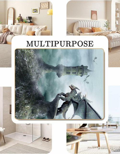 Load image into Gallery viewer, Large Area Rug Carpet Washable 5'x6' Indoor Polar Bear Home Decor
