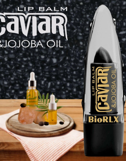 Load image into Gallery viewer, BioRLX Aloe Vera Lip Balm Caviar Jojoba Oil 0.12oz Pack of 2
