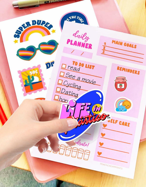 Load image into Gallery viewer, Hartwii Glossy Vinyl Sticker Paper 8.5x11in Letter Size 50 Sheets

