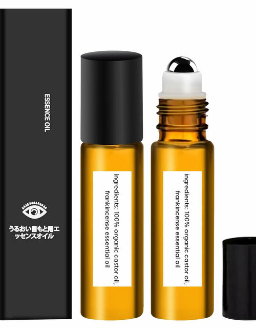Load image into Gallery viewer, WEEMAY Eye Essence Castor &amp; Frankincense Oil Roller Ball 0.33oz 3 Pcs
