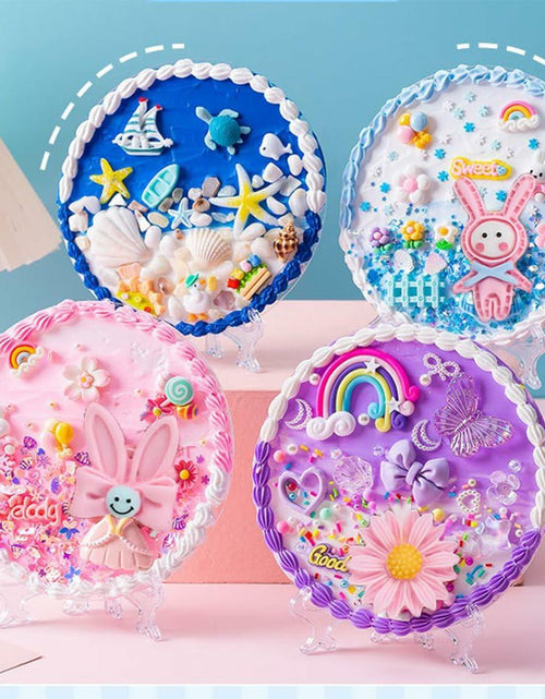 Load image into Gallery viewer, COOSLIM 10pcs Resin Slime Charms Mixed Candy Sweets Flatback Beads Set
