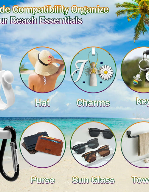 Load image into Gallery viewer, MISHANIER 4 Pcs Alphabet Silicone Charms for Bogg Bag Accessories P Color
