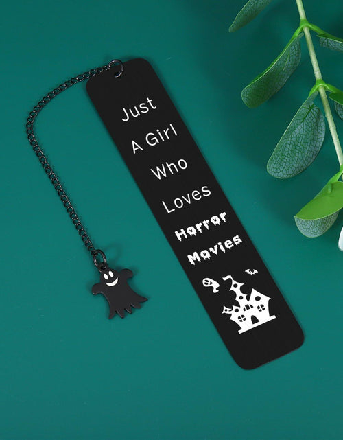 Load image into Gallery viewer, FOOZDEEVAAQ Gothic Halloween Alloy Steel Bookmarks Dark Color Teens Women
