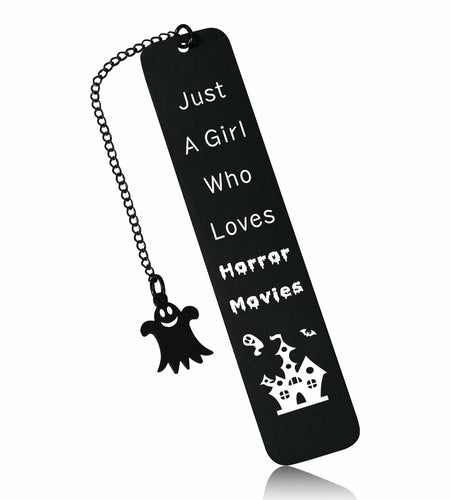 FOOZDEEVAAQ Gothic Halloween Alloy Steel Bookmarks Dark Color Teens Women