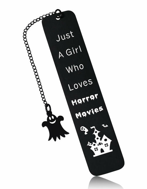 Load image into Gallery viewer, FOOZDEEVAAQ Gothic Halloween Alloy Steel Bookmarks Dark Color Teens Women
