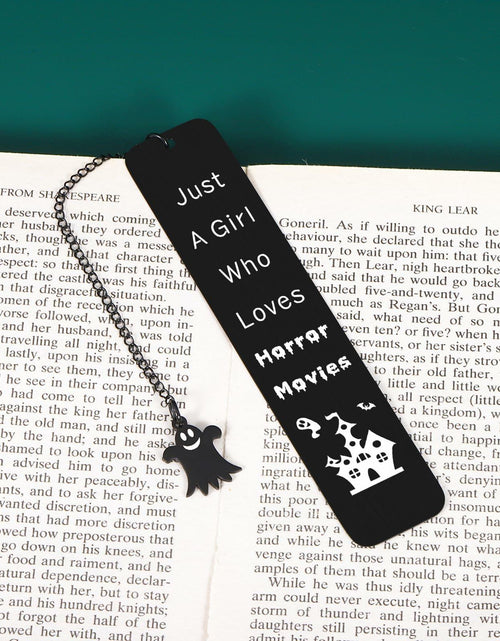 Load image into Gallery viewer, FOOZDEEVAAQ Gothic Halloween Alloy Steel Bookmarks Dark Color Teens Women
