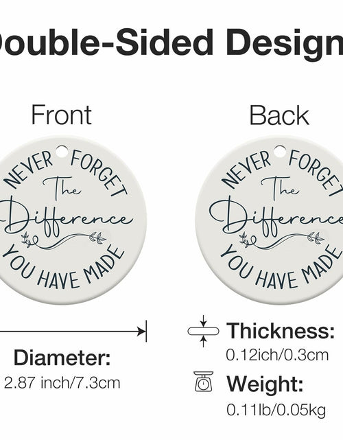 Load image into Gallery viewer, TinhCD Store Thank You Nurse Gift Ceramic Christmas Ornament Elegant
