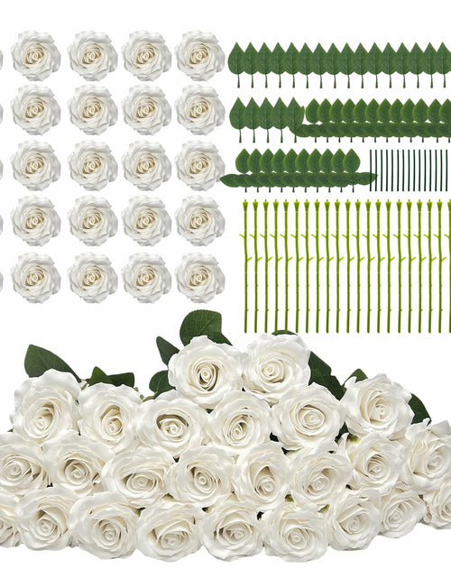 Load image into Gallery viewer, EIGHTOWN DIY Artificial Flowers Indoor 25 Pieces Pink Soap Material
