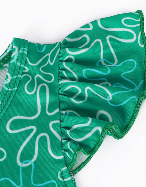 Load image into Gallery viewer, Akokvlar Girls Halloween Disgust Cartoon Dress Green Size 8-9 Years
