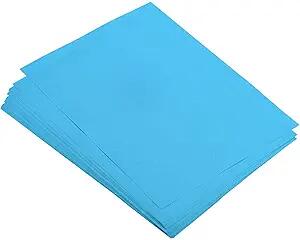 Load image into Gallery viewer, MEIOPUOYEAM Lake Blue Cardstock 8.5x11 Inch 25 Sheets Paper
