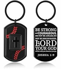 Load image into Gallery viewer, Miss Chipmunk Football Bible Verse Keychain Men Black Medium
