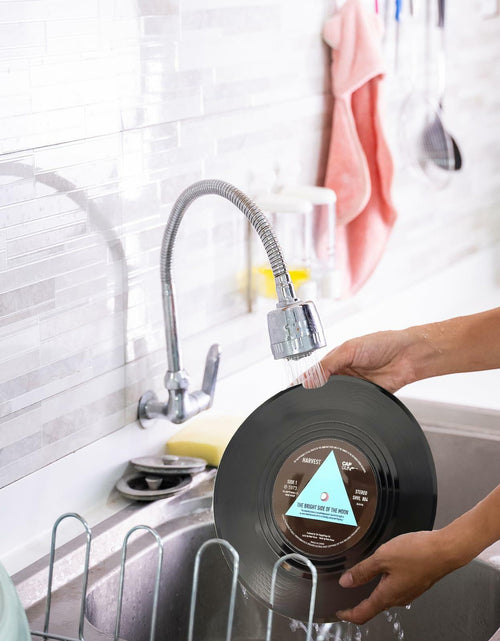 Load image into Gallery viewer, Sufcnire Retro Record Coasters with Vinyl Player Holder Set of 6 M2 Series
