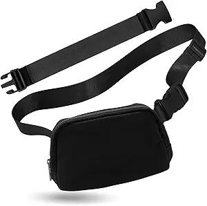 Load image into Gallery viewer, ZORFIN Fanny Pack Crossbody Belt Bag Adjustable Strap Camo Black One Size
