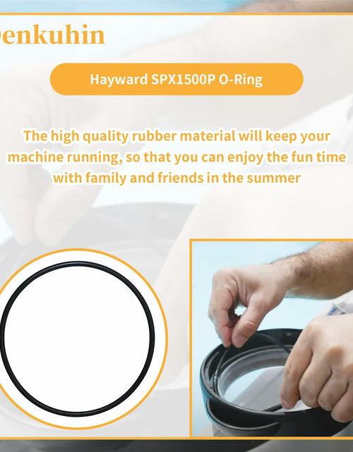 Load image into Gallery viewer, Denkuhin SPX1500P Lid Strainer O-Ring for Hayward Power-Flo Pumps 4 PCS
