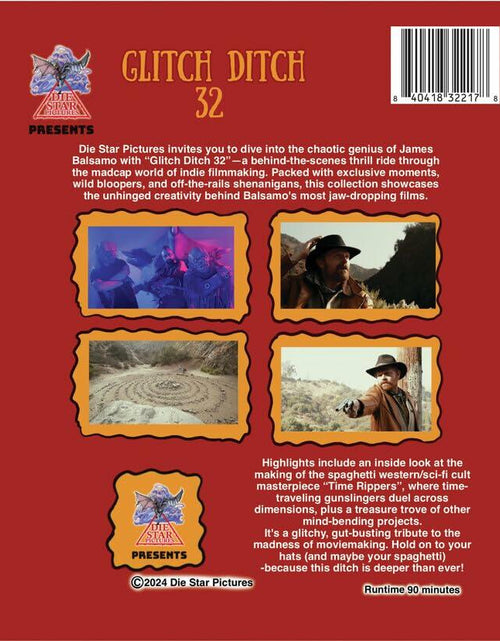Load image into Gallery viewer, Glitch Ditch 32 Blu-ray Horror Movie Film James Balsamo
