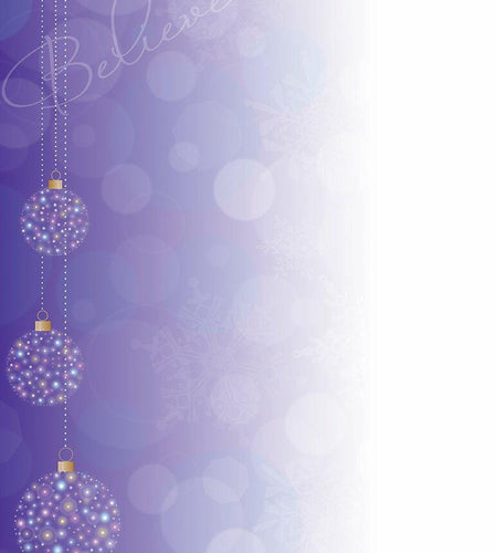 Great Papers Believe Ornaments Letterhead 11x8.5 White 80ct
