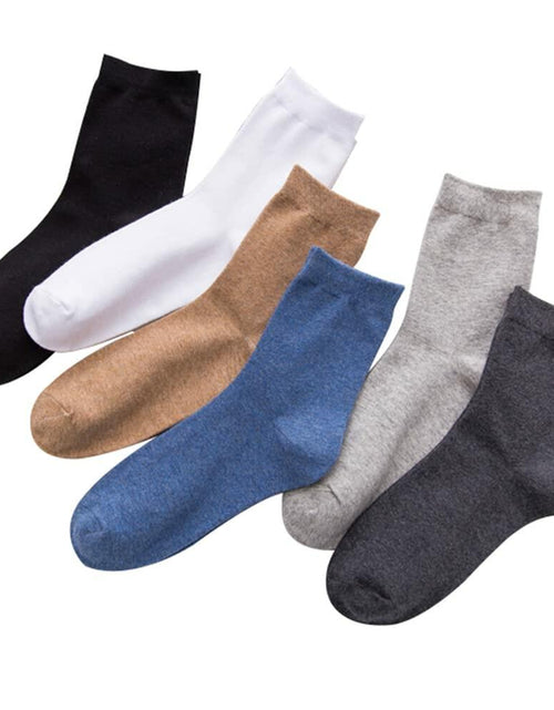 Load image into Gallery viewer, tosofy Running Athletic Ankle Socks Cotton Soft Casual 6 Pairs Multicolor Medium
