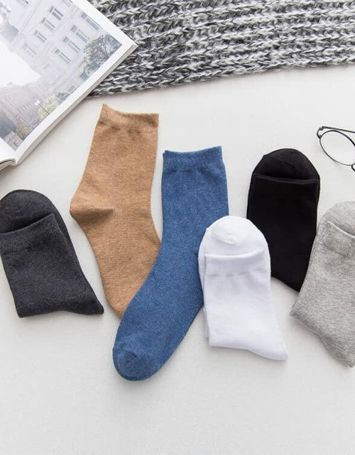 Load image into Gallery viewer, tosofy Running Athletic Ankle Socks Cotton Soft Casual 6 Pairs Multicolor Medium
