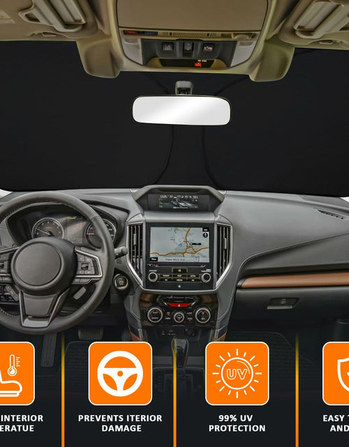 Load image into Gallery viewer, D-Lumina Windshield Sun Shade Subaru Forester 2019-2024 Foldable UV Blocker
