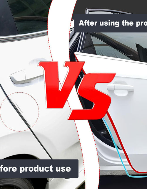 Load image into Gallery viewer, Car Door Protector Edge Guards 16FT Universal Rubber Seal U Shape Trim Red
