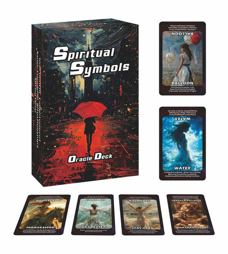 ZHQGYN Spiritual Symbol Oracle Cards Deck for Beginners Life & Psychology