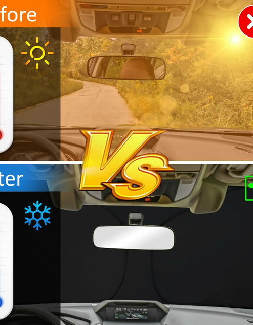 Load image into Gallery viewer, D-Lumina Windshield Sun Shade Subaru Forester 2019-2024 Foldable UV Blocker
