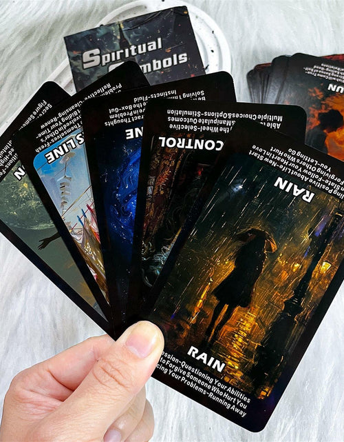 Load image into Gallery viewer, ZHQGYN Spiritual Symbol Oracle Cards Deck for Beginners Life &amp; Psychology

