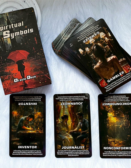Load image into Gallery viewer, ZHQGYN Spiritual Symbol Oracle Cards Deck for Beginners Life &amp; Psychology
