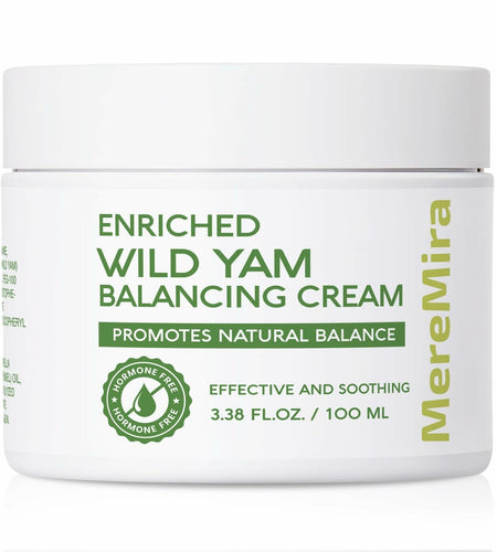 Wild Yam Cream Hormone Balance PMS Menopause Relief 3.38 fl oz