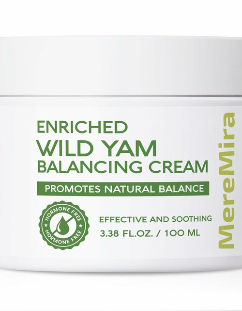 Load image into Gallery viewer, Wild Yam Cream Hormone Balance PMS Menopause Relief 3.38 fl oz
