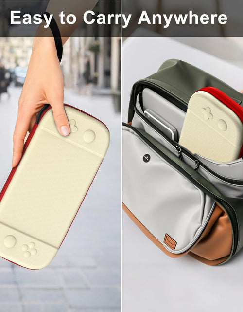Load image into Gallery viewer, STARTRC GAMES Slim Hard Shell Carrying Case for Nintendo Switch 2 White &amp; Red

