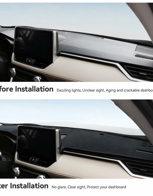 Load image into Gallery viewer, Bercicci Dash Cover Toyota RAV4 2019-2025 Hybrid PHEV Flannel Black
