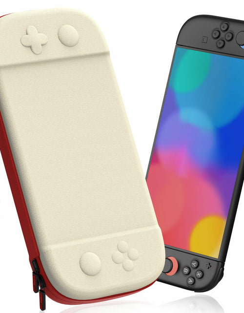 Load image into Gallery viewer, STARTRC GAMES Slim Hard Shell Carrying Case for Nintendo Switch 2 White &amp; Red

