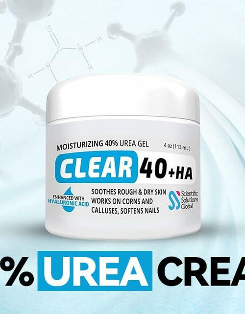 Load image into Gallery viewer, Scientific Solutions Global Urea 40% + 1% Hyaluronic Acid Cream 4oz Clear
