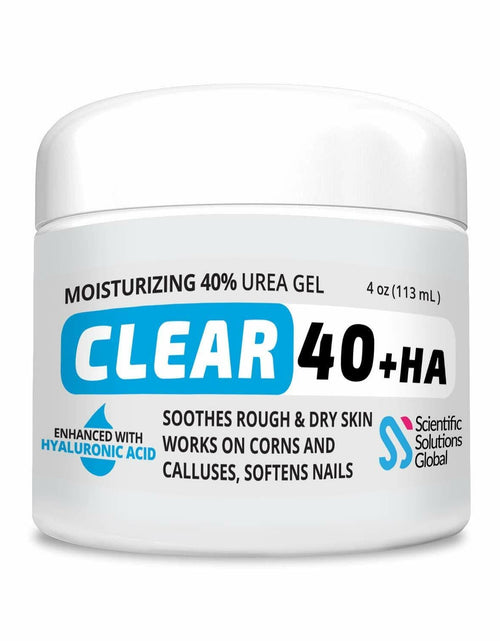 Load image into Gallery viewer, Scientific Solutions Global Urea 40% + 1% Hyaluronic Acid Cream 4oz Clear
