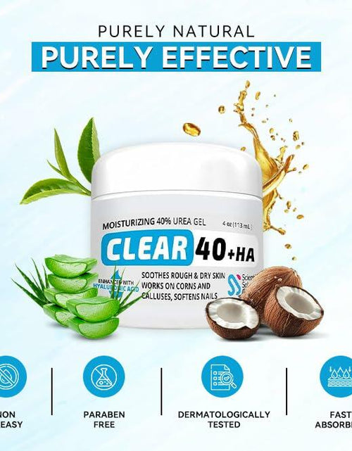 Load image into Gallery viewer, Scientific Solutions Global Urea 40% + 1% Hyaluronic Acid Cream 4oz Clear
