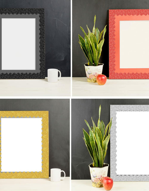 Load image into Gallery viewer, Qeeenar 16 Rolls 263ft Scalloped Bulletin Board Borders Trim Boho Color
