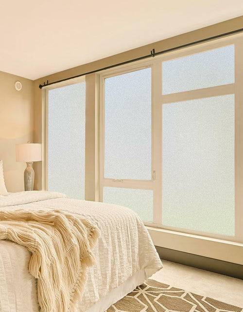 Load image into Gallery viewer, Dwersty Frosted Glass Window Privacy Film Static Cling 17.5x78.74in Anti-UV
