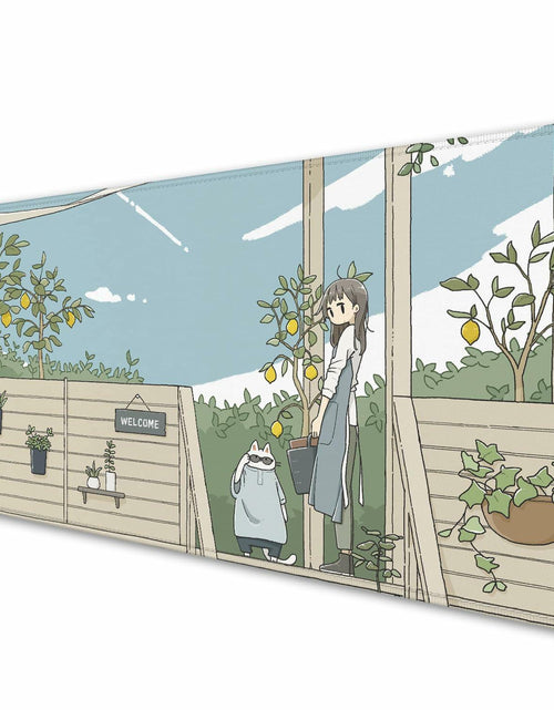 Load image into Gallery viewer, XCDZLNDL Anime Mouse Pad Large Extended Gaming Desk Mat 27.5x11.8 in Welcome
