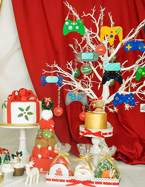 Load image into Gallery viewer, Haooryx Christmas Religious Multi Color Wood Ornaments
