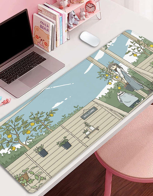 Load image into Gallery viewer, XCDZLNDL Anime Mouse Pad Large Extended Gaming Desk Mat 27.5x11.8 in Welcome
